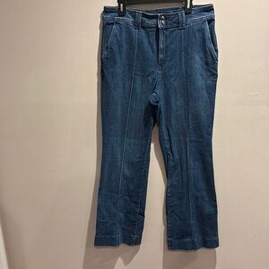 Talbots dark blue Flare Women's Jeans size 14